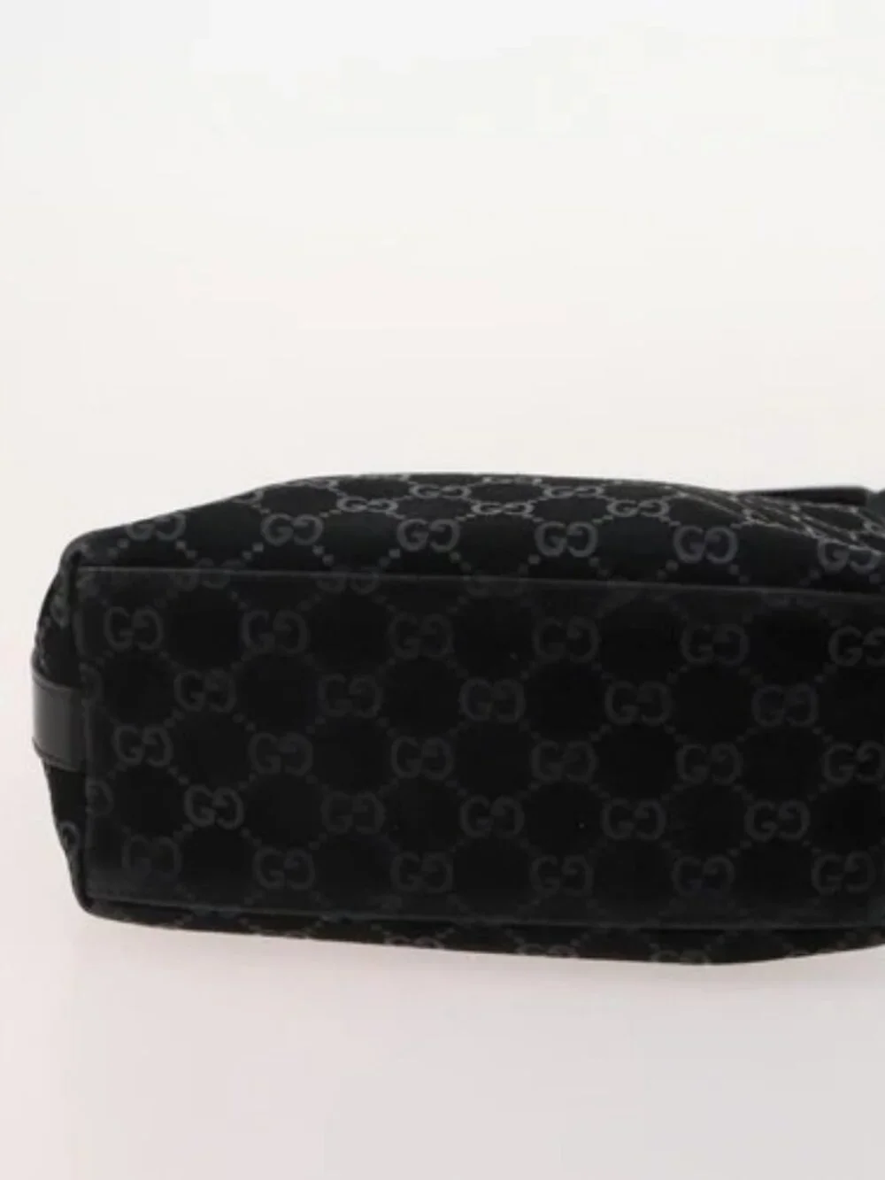 GUCCI GG Canvas Guccissima Bag Suede Nylon 4 Set Beige Black Pink Auth